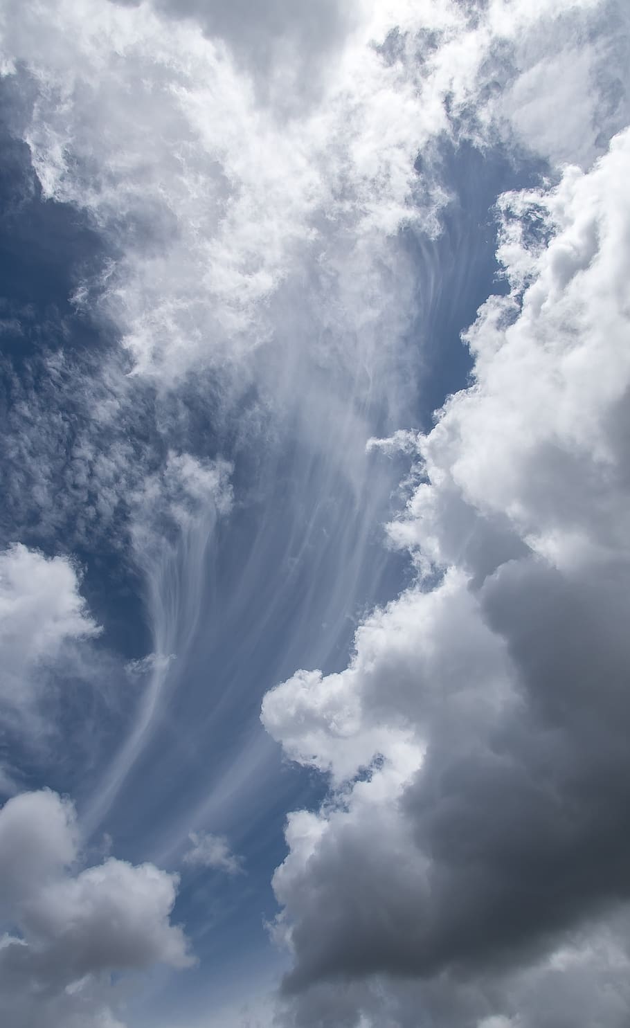 awan, putih, abu-abu, cuaca, cloudscape, dramatis, pola, langit, latar belakang, wallpaper android