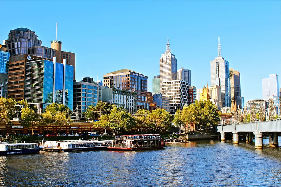 austrália, cidade, paisagem urbana, urbano, construção, linha do horizonte, arquitetura, arranha céu, viagem, centro da cidade