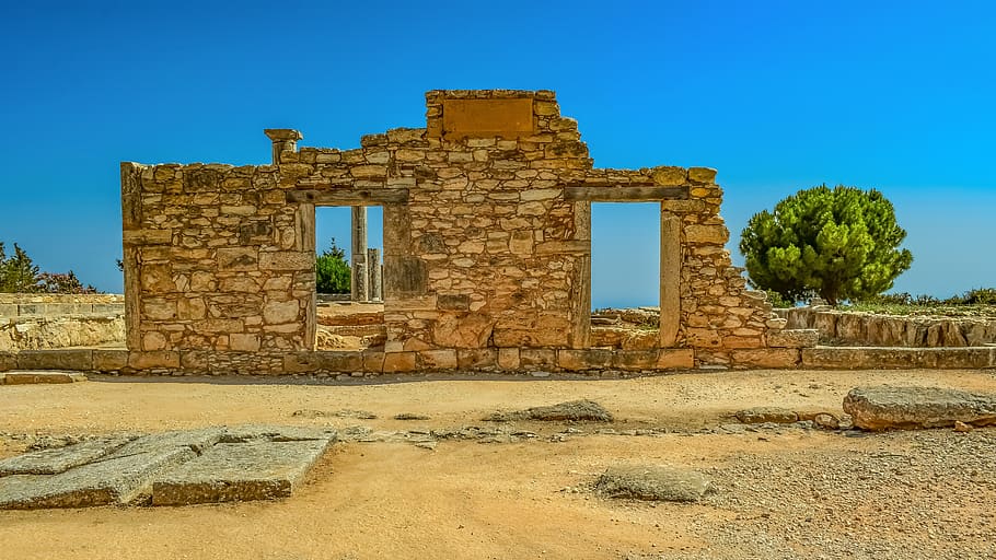 chipre, apollo hylates, santuario, antigua, griega, histórica, mediterránea, arquitectura, arqueológica, historia