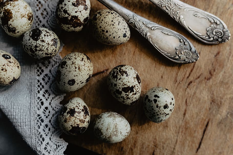 quail eggs, food, eggs, easter, quail, food and drink, indoors, still life, table, freshness