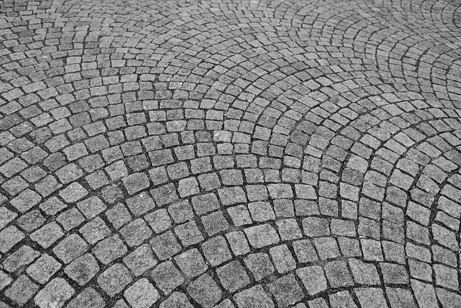 patch, stone, cobblestones, goal, road, texture, stones, paving stones, ground, pattern