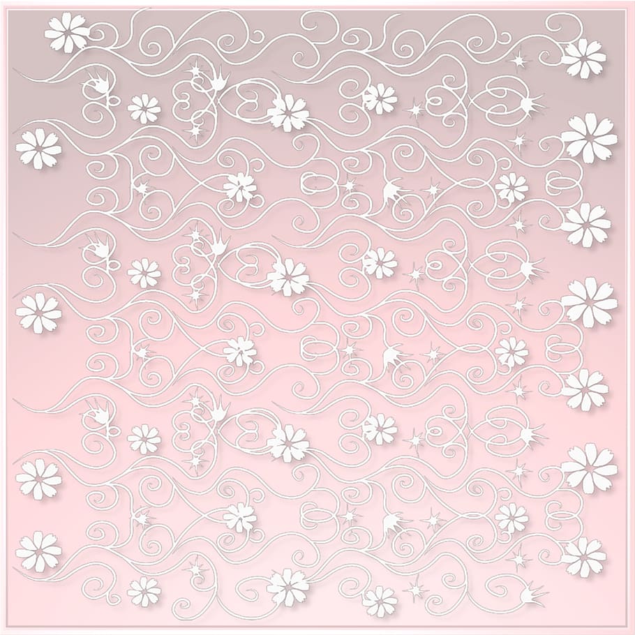 Design, floral, pink, pattern, beautiful, graphics, backgrounds, floral pattern, textile, repetition