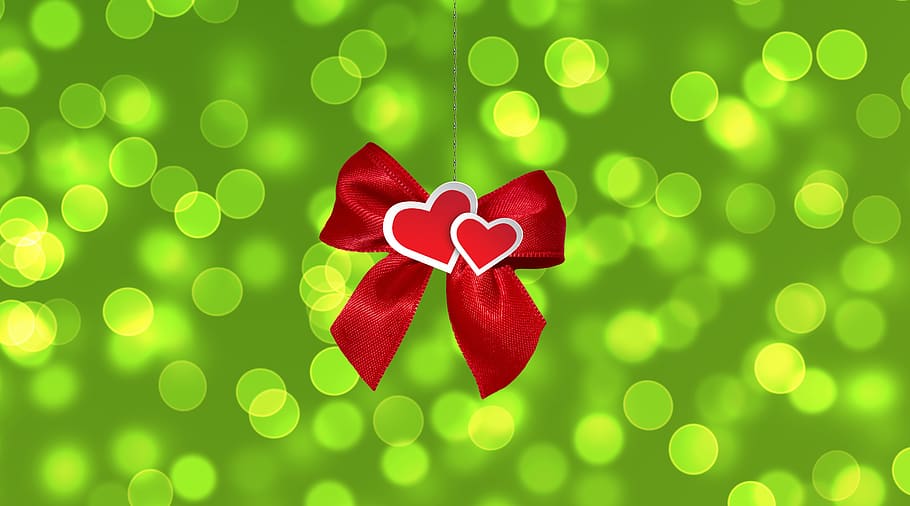 loop, heart, gift, bokeh, pair, christmas, give, love, warmth, birthday
