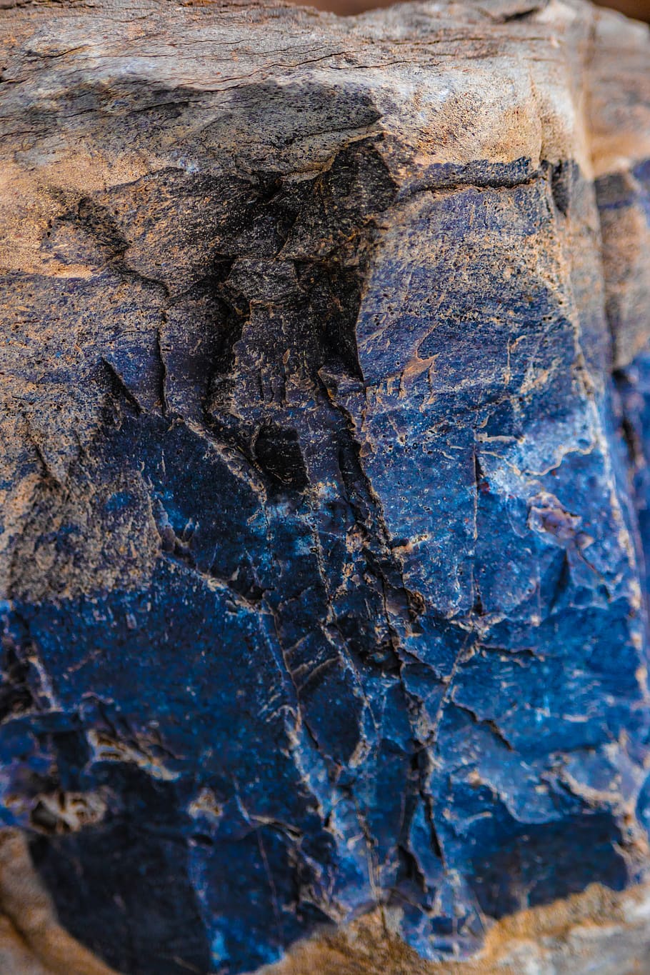 rochas, granito, azul, calcário, pedras, textura, mármore, sólido, difícil, close-up