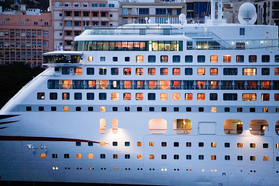 cruise ship, cabins, passenger ship, cruise, ship travel, vacations, travel, cabin, sea, building exterior