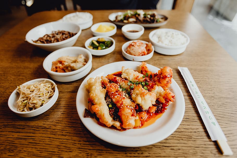 melhor, restaurante coreano, varsóvia, comida, almoço, refeição, jantar, coreano, restaurante, Ssaeu kkanpunggi