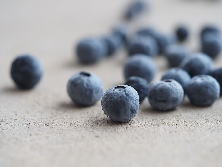 blueberries, fruit, close-up, blue, minimal, food, berry fruit, food and drink, healthy eating, blueberry