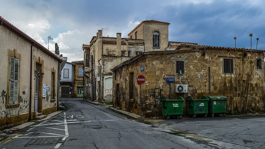 street, old, architecture, town, house, building, city, abandoned, urban, decay