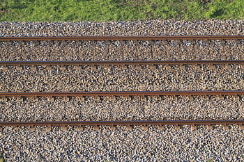 railroad gravel textures