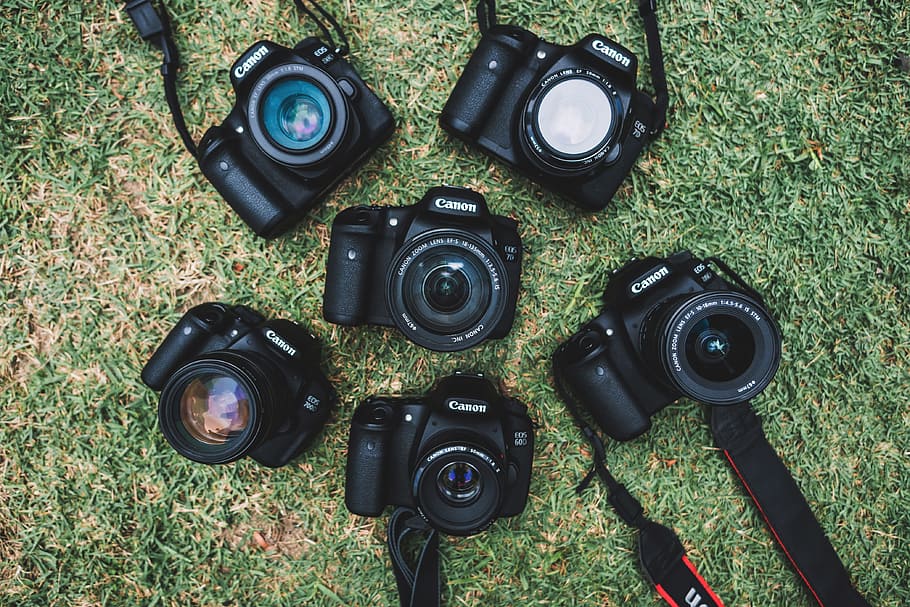 kamera dslr, teknologi, kamera, fotografi, tema fotografi, kamera - peralatan fotografi, warna hitam, kamera digital, peralatan fotografi, lensa - alat optik
