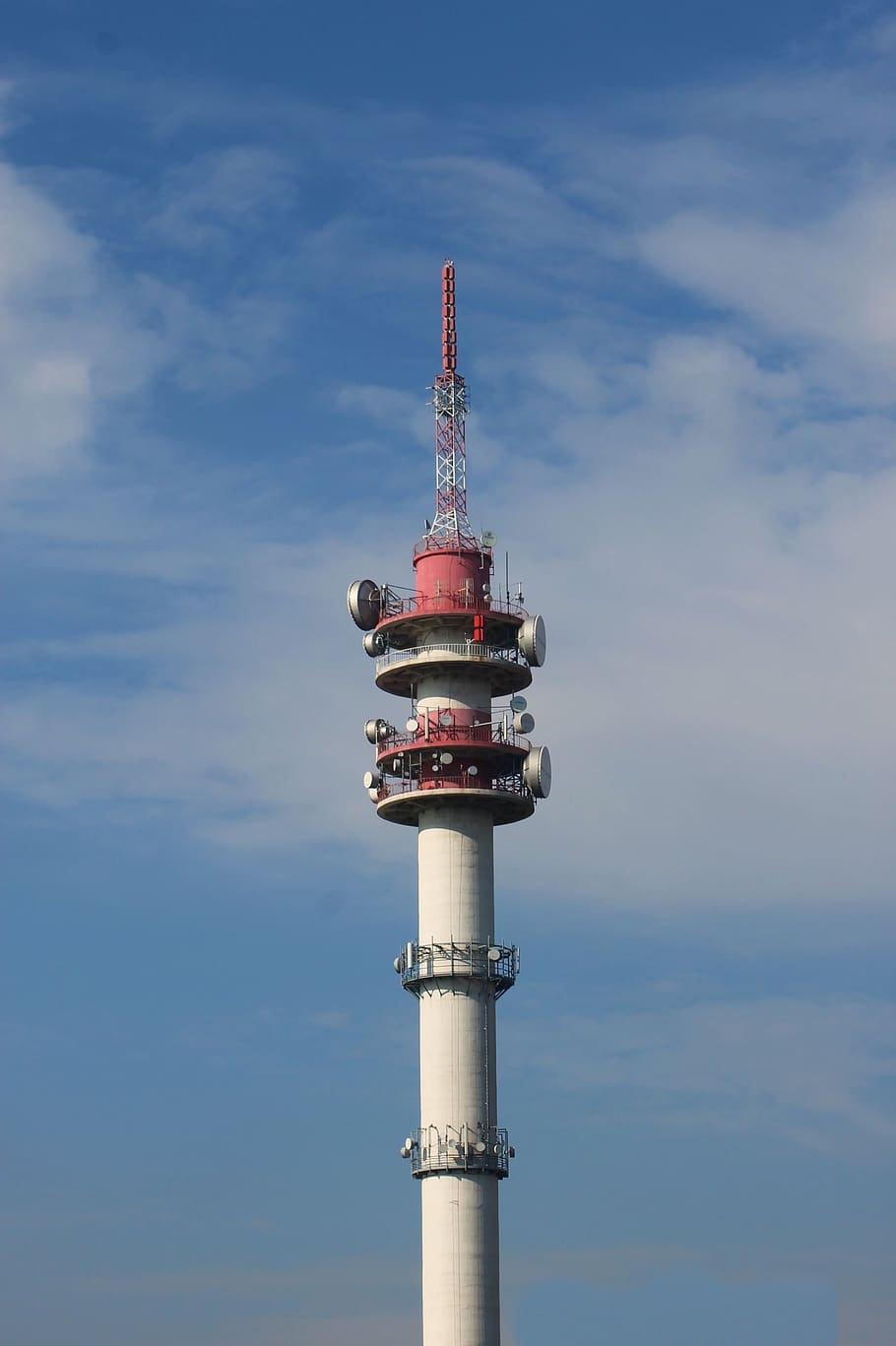 tower, today, rádiótorony, architectural, sky, communication, transmitter, mobile network, city, cloud - sky