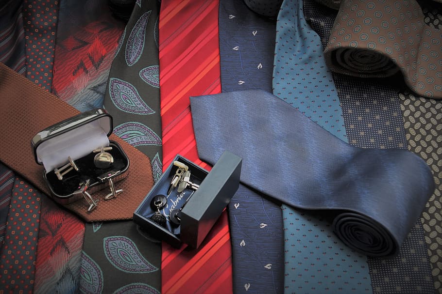 scarves, ties, colorful, men, elegant, style, textiles, success, business, the elegance