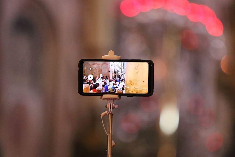 cellular phone, church, ceremony, religion, faith, technology, photography themes, smart phone, photographing, focus on foreground