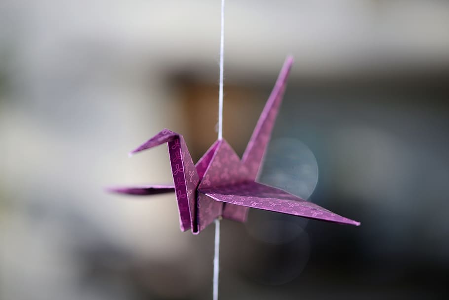 origami, crane, bird, paper, fold, tinker, traditionally, legend, japan, japanese