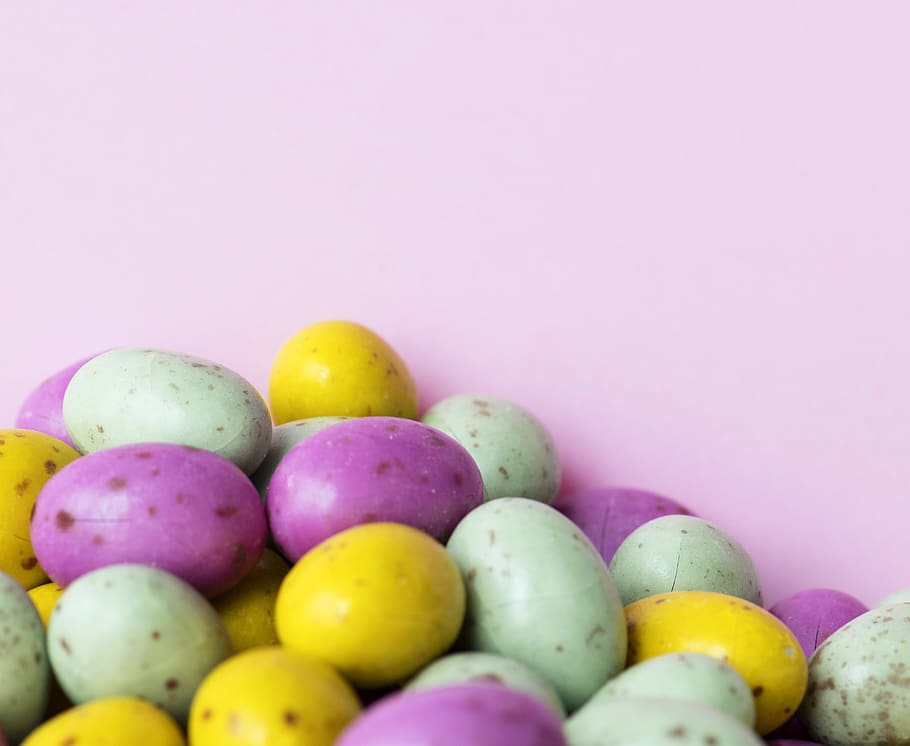 background, candy, chocolate, color, colorful, confectionery, decoration, delicious, easter, egg