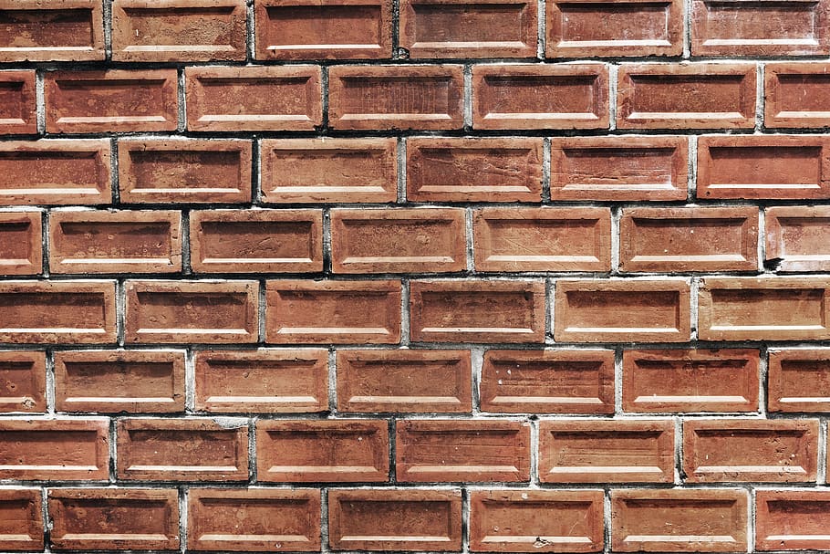 pattern, wall, expression, brick, bricks, bricks wall, brown, clean, copy space, creativity