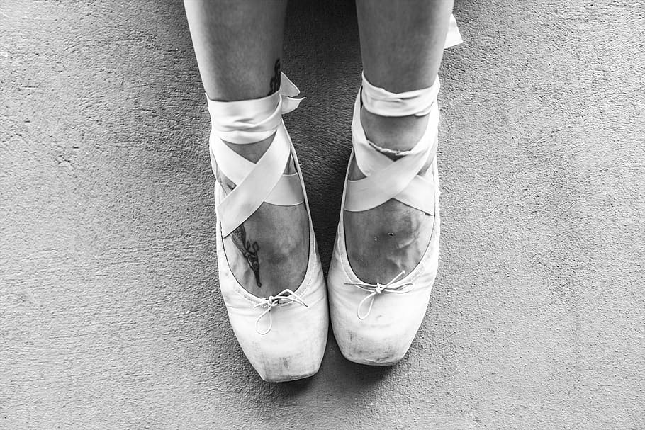 slippers, dance, women, ballet, body part, low section, human body part, human leg, shoe, one person