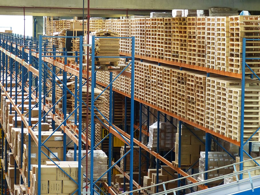 logistics, stock, transport, shipping, crane, cargo, freight transport, shelf, transport of goods, central warehouse