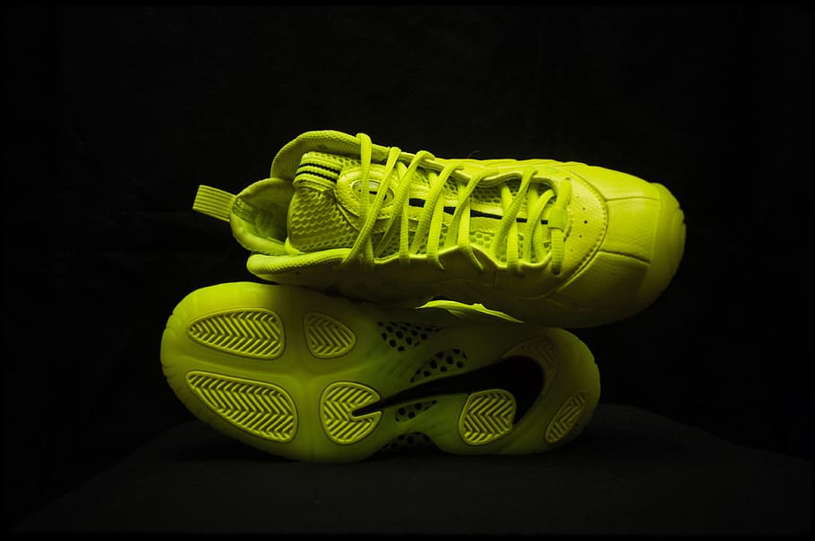 sneakers, nike, new balance, sneakerhead, shoes, casual, studio shot, closeup, neon color, black background