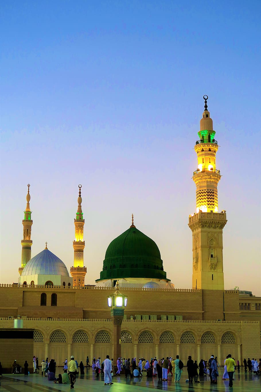masjid, menara, islam, arsitektur, agama, perjalanan, bangunan, kota, muslim, madinah