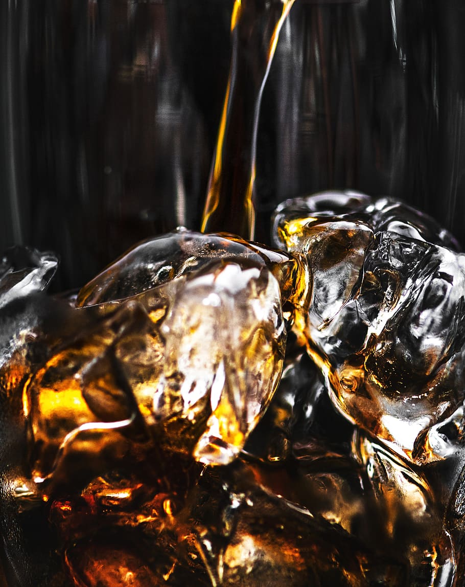 background, beverage, black background, bottle, bubble, caffeine, carbonated, carbonated drink, carbonated water, close up