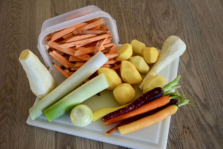 legumes, alho-porro, comida, saudável, vegetariano, cenouras, saúde, batatas, abóbora, vegetal