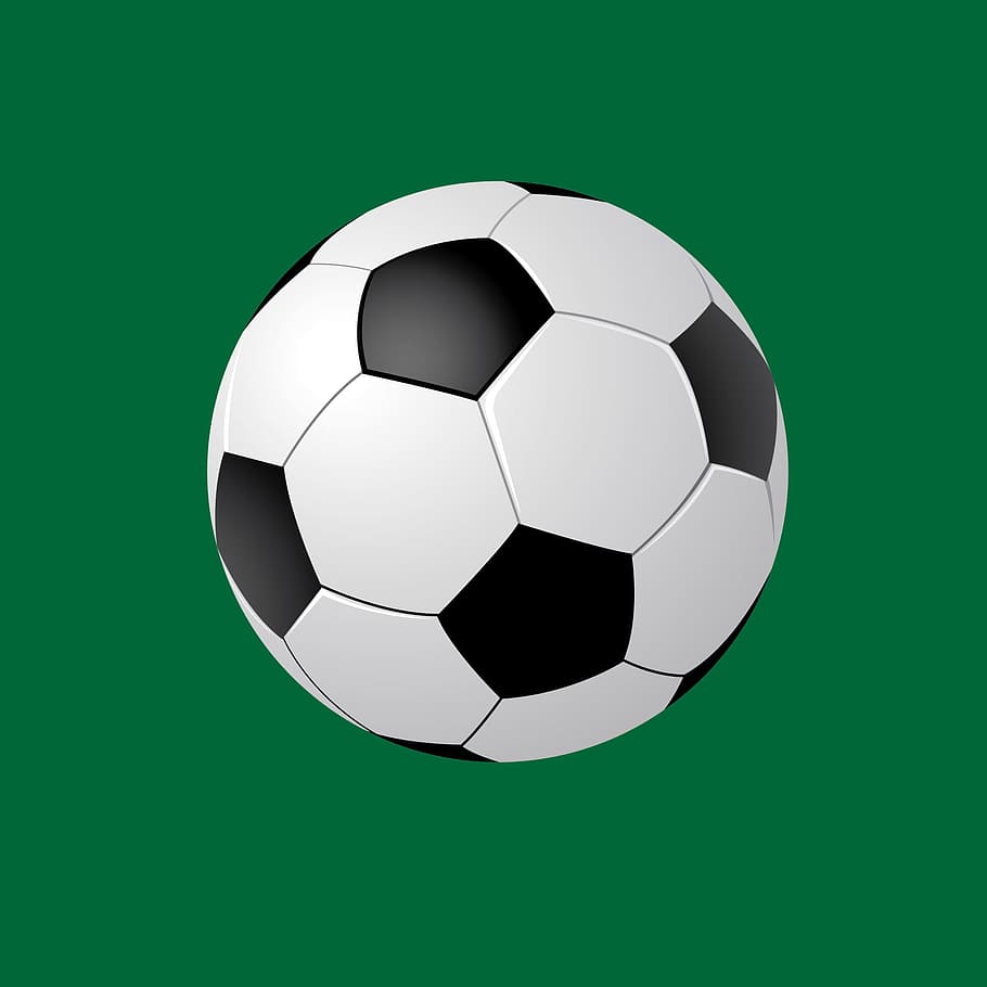 fútbol, ​​pie, pelota, deporte, objeto, redondo, gráfico, Balón de fútbol, ​​fútbol, ​​deporte de equipo