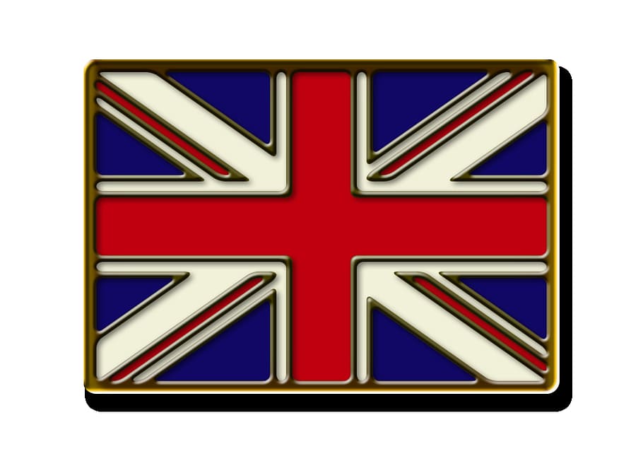 union, jack, england, flag, graphic, white background, cut out, communication, text, shape