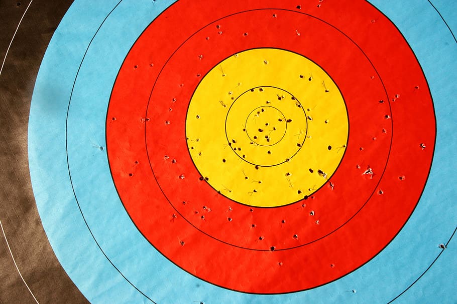 target, various, aim, aiming, shooting, geometric shape, circle, shape, sport, red