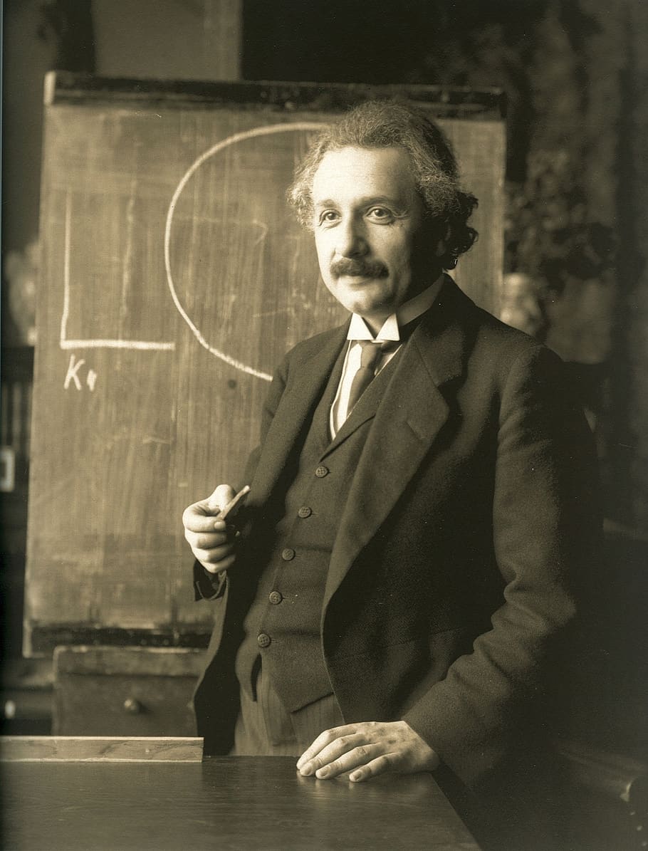 Albert Einstein, 1921, retrato, médico teórico, científico, personalidad del siglo XX, genio, hombre grande, famoso, persona