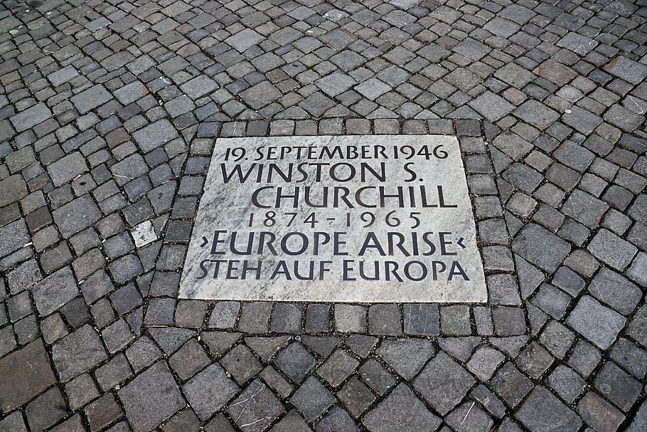 patch, shield, grey, road, zurich, speech, churchill, president, england, switzerland