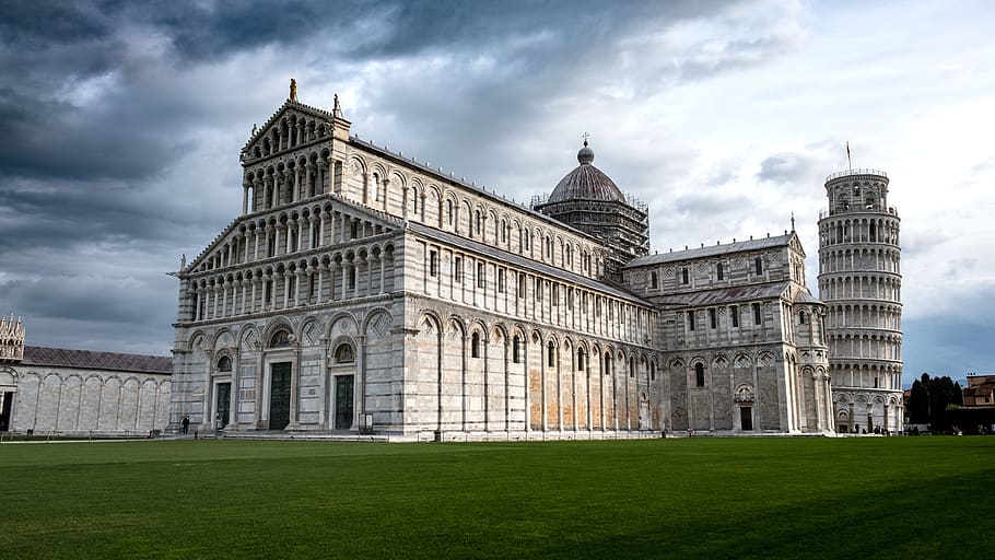 pisa, torre, architecture, duomo, miracles, piazza, italy, tourism, monument, tuscany