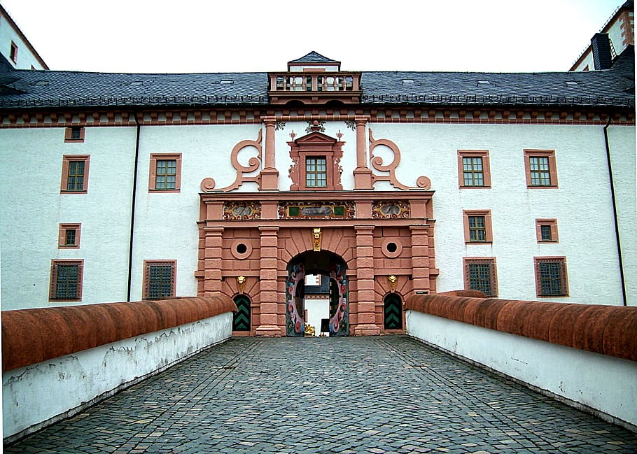 castelo augustusburg, objetivo, garagem, construção, arquitetura, historicamente, pavilhão de caça, museu de história natural, museu da bicicleta, ponto de vista
