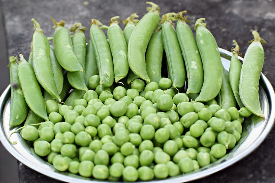 vegetable, peas, green, healthy, food, pea, fresh, chickpea, vegetarian, diet