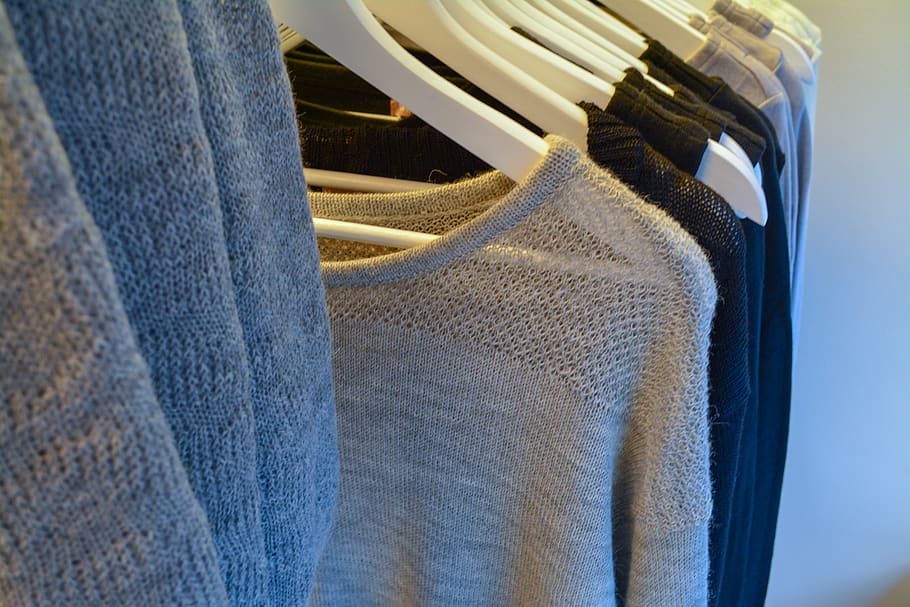 clothing, rack, clothes, wardrobe, hang, retail, fashion, hanging, textile, garment