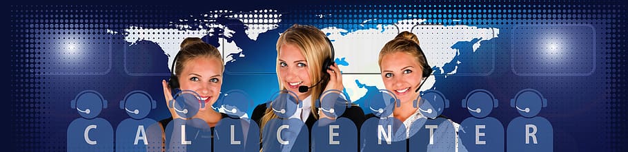 pusat panggilan, headset, wanita, layanan, konsultasi, informasi, bicara, benua, global, internasional