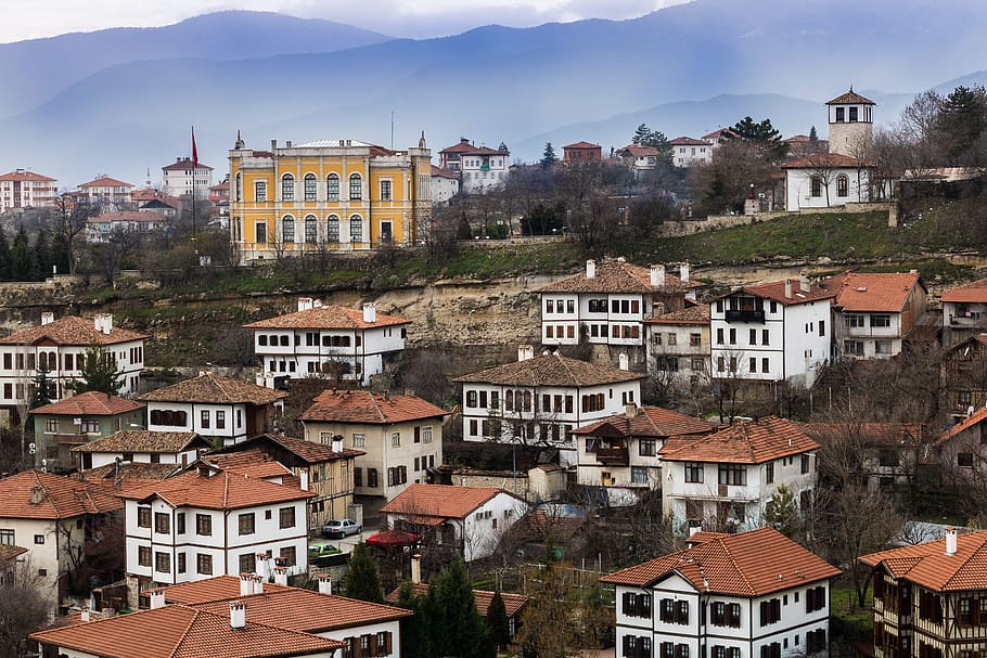 safranbolu, old, city, mansion, turkey, architecture, wood, building, nostalgia, street