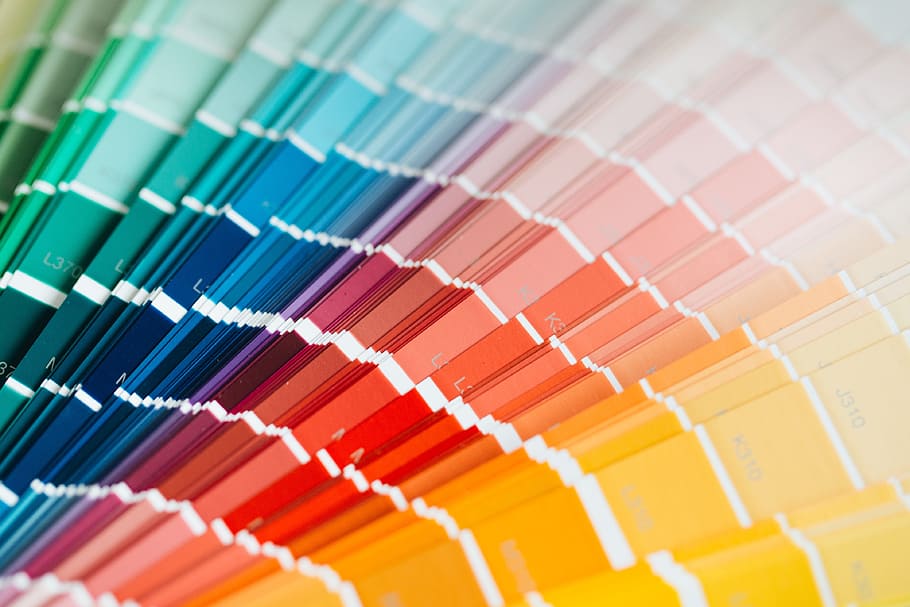 color palette guide, guide., sample colors catalog, catalog., painting, paint, colorful, colors, painter, palette