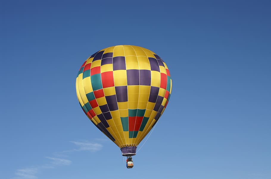 balon udara panas, festival balon, meksiko baru, langit, luar ruangan, warna-warni, festival balon albuquerque, balon udara, balon, angkutan