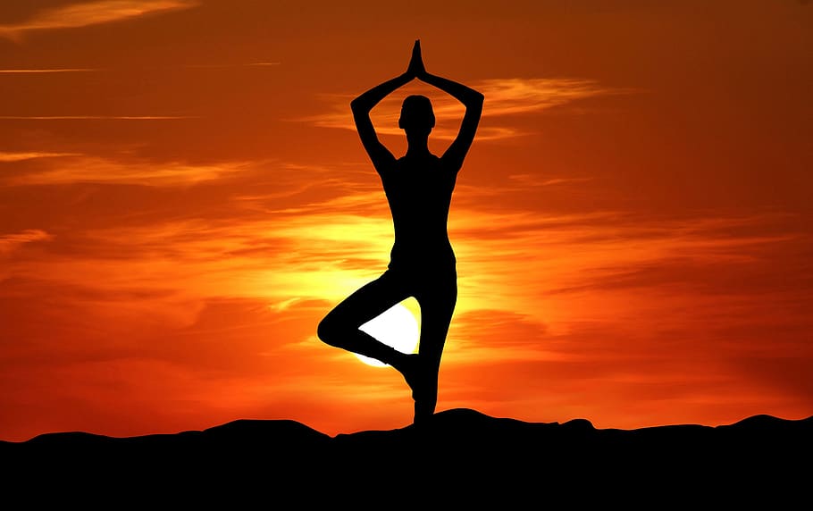 yoga, pose, exercise, woman, female, fitness, lifestyle, person, meditation, girl | Pxfuel
