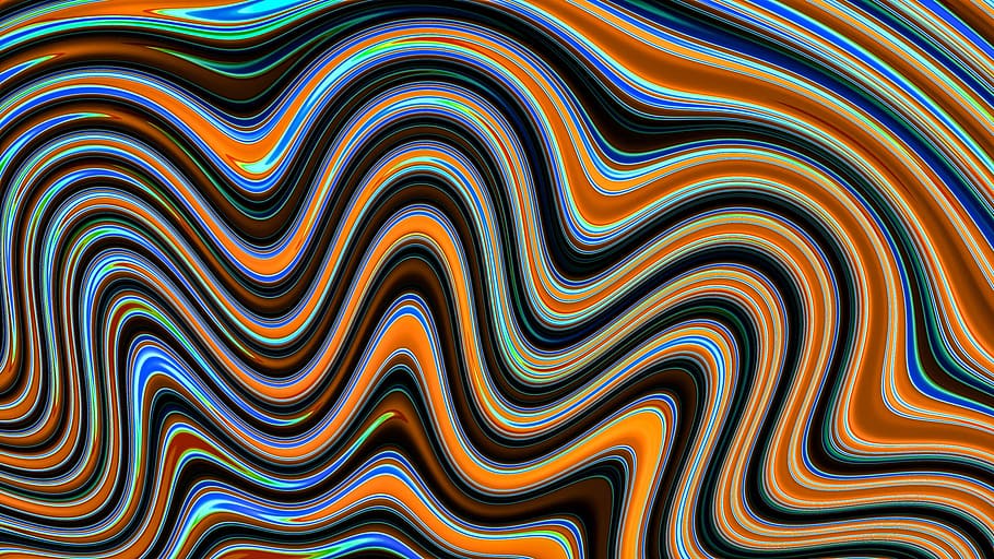 art, fractal, color, colorful, design, mathematical, texture, multi colored, pattern, full frame