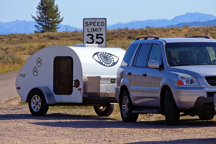 teardrop camper, trailer, camper, caravan, camping, travel, recreation, rv, vehicle, holiday