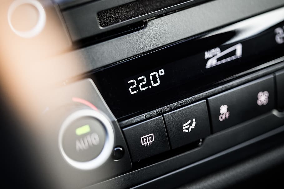 otomatis, AC, mobil, otomotif, BMW, tombol, dashboard, tampilan, interior, suhu