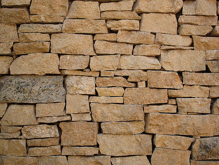 resistente, muro, hormigón, roca, rocoso, piedra, fotograma completo, fondos, patrón, pared