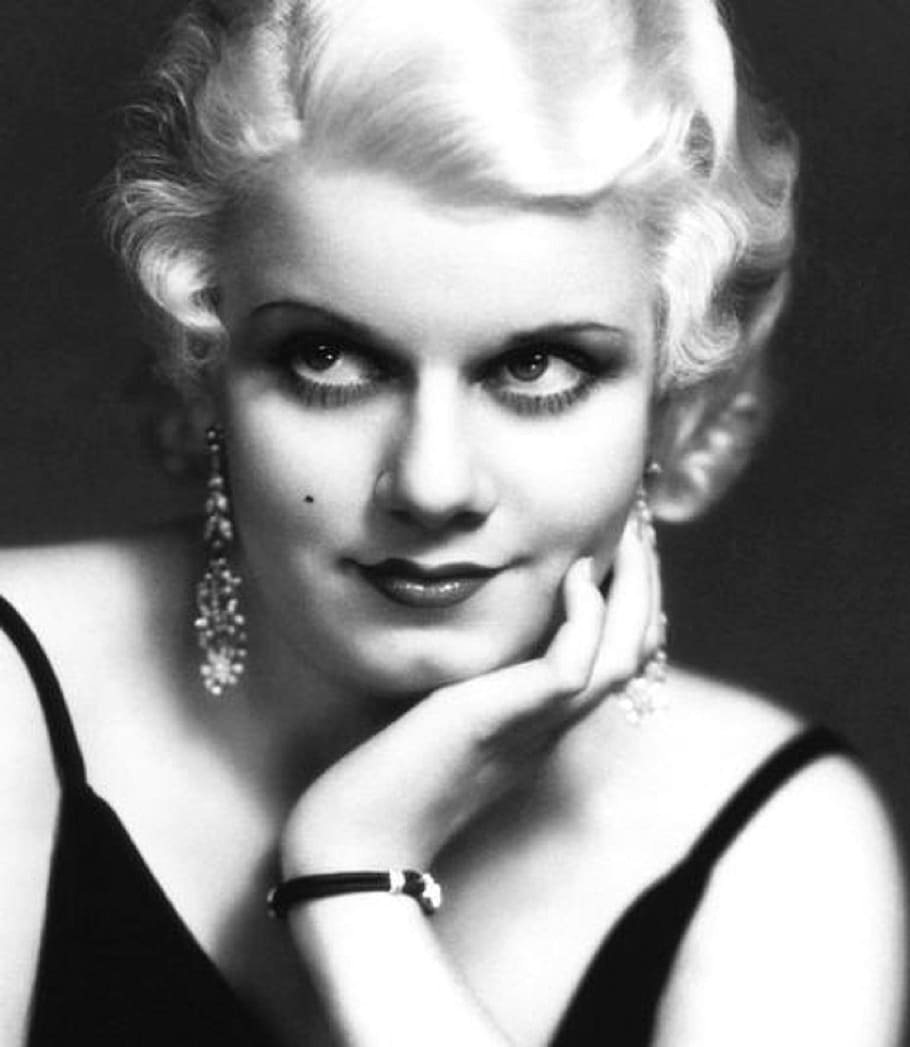 jean, harlow, film, actor, actress, television, celebrity, famous, producer, portrait