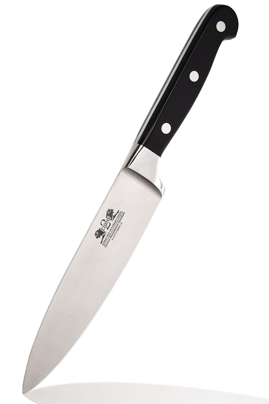 faca de cozinheiros, faca de chefs, sabatier, cozinha, facas, chef, lidar com, costeleta, lâmina, corte