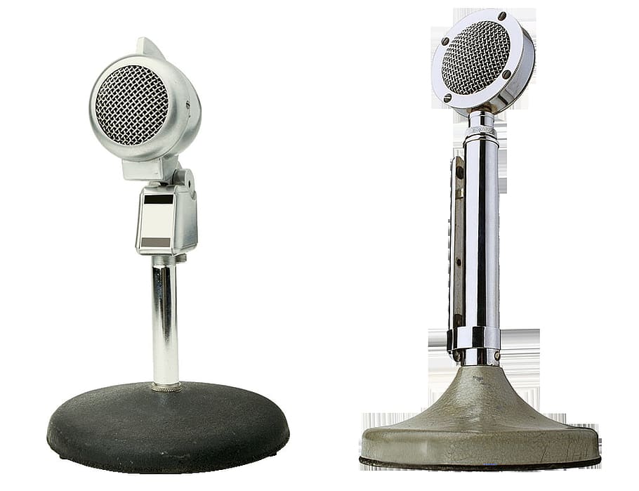 air, microphone, object, mike, speak, input device, white background, music, equipment, technology