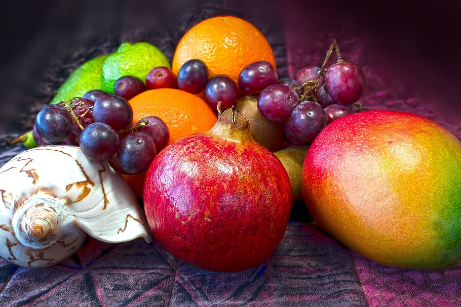 fruit, vitamins, healthy, food, fruits, eat, mango, still life, sweet, harvest