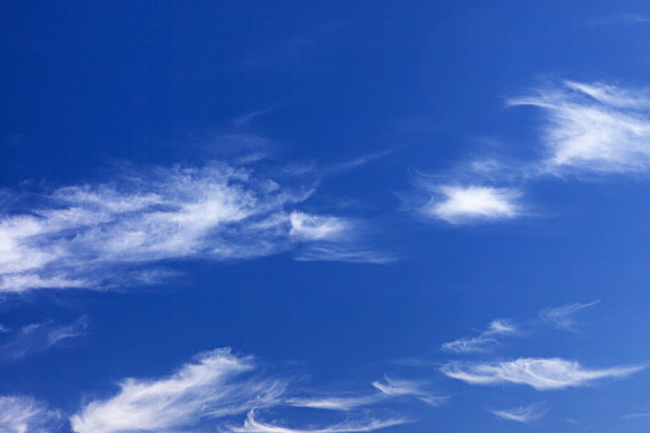 ar, atmosfera, plano de fundo, belo, azul, céu azul, brilhante, clima, nuvem, cloudscape