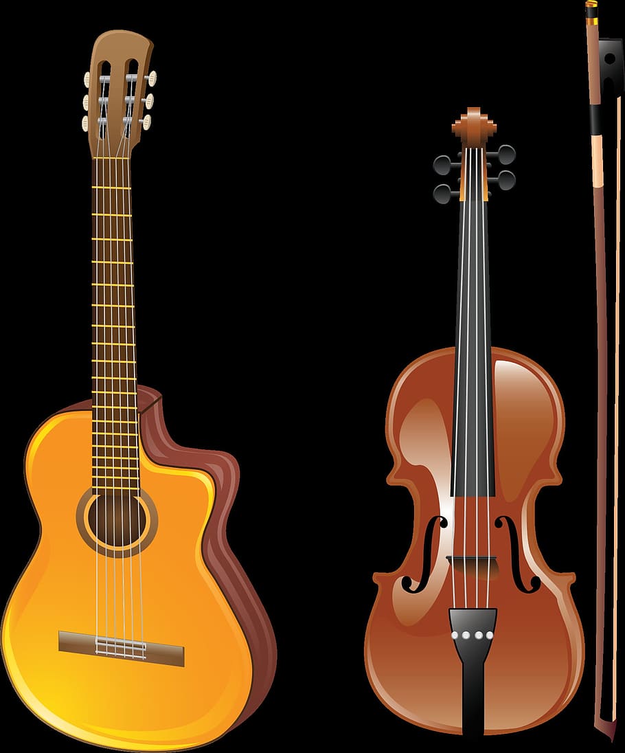 guitar, graphic, graphical, object, string, music, musical, string instrument, musical equipment, musical instrument